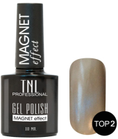 

Топ для гель-лака TNL, Magnet Effect №2 голубой
