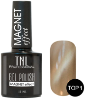 

Топ для гель-лака TNL, Magnet Effect №1 серебро