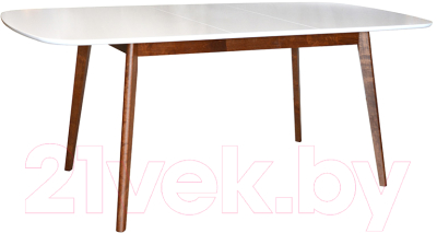 Обеденный стол Экомебель Дубна Скандинавия 90x150-190 (бриз)
