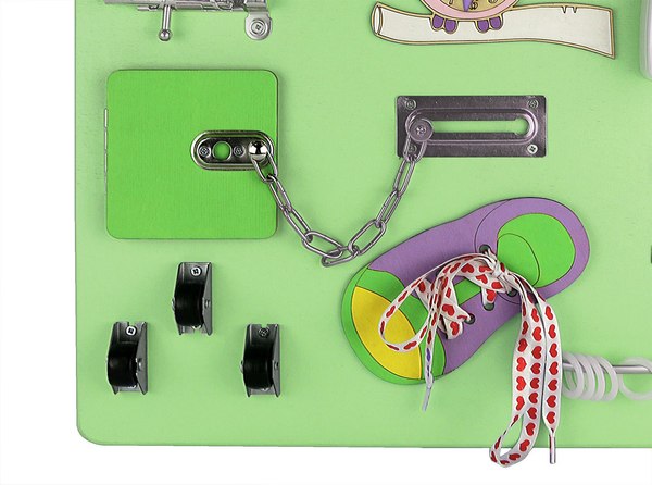 Шведская стенка Midzumi Hoshi Kabe Busyboard (ментоловый сорбет/салатовый)