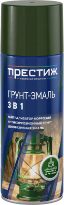 Изображение товара Грунт-эмаль ПРЕСТИЖ 3в1 RAL 7040 (425мл, серый)