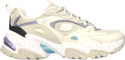 Кроссовки Skechers 149510-NTPR / CMZAZWGYD9 (р.8, бежевый/фиолетовый)