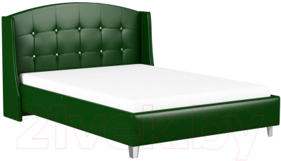 Каркас кровати Ивару Каролина 140x200 (люкса зеленый)