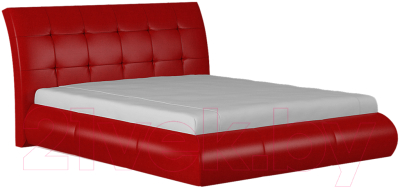 Каркас кровати Ивару Лаура 140x200 (люкса красный)