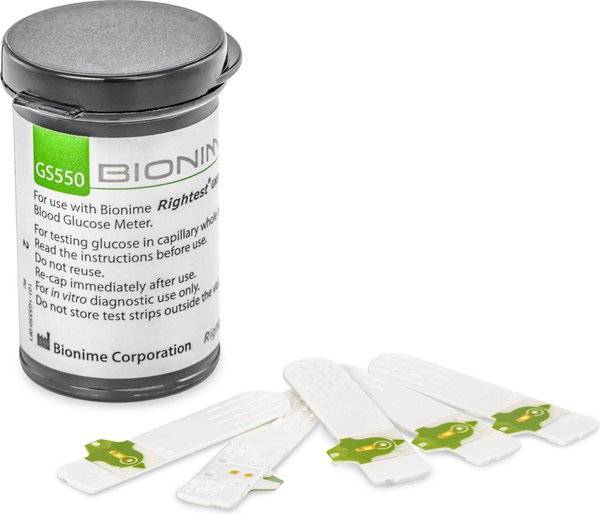 Тест-полоски для глюкометра Bionime GS550 (50шт)