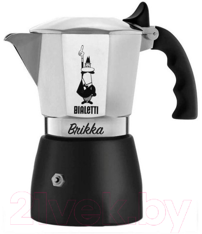 Гейзерная кофеварка Bialetti Brikka 2020 / 21012 (7314)