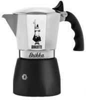 Гейзерная кофеварка Bialetti Brikka 2020 21012 / 7314 (4 порции) - 