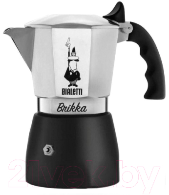 Гейзерная кофеварка Bialetti Brikka 2020 21012 / 7314 (4 порции)