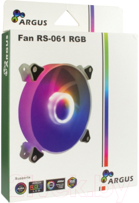 Вентилятор для корпуса Inter-Tech Argus RS-061 RGB LED 120mm