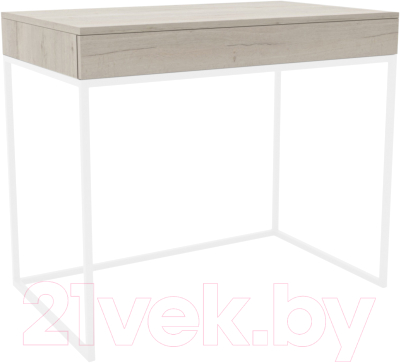 Консольный столик Hype Mebel Авелин 70x40 (белый/древесина белая)