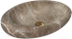 Умывальник REA Roxy U6650 (темно-коричневый камень) - 