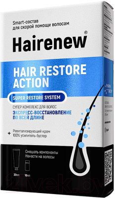 Набор косметики для волос Hairenew Экспресс-восстановление (30мл+10мл)