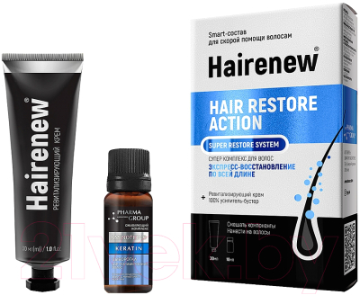 Набор косметики для волос Hairenew Экспресс-восстановление (30мл+10мл)