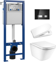 

Унитаз подвесной с инсталляцией Roca, A34647L000 + A801470004 + S-IN-MZ-VECTOR + P-BU-MOV/Blg/Gl