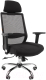 Кресло офисное Chairman 555 Lux (TW, черный) - 