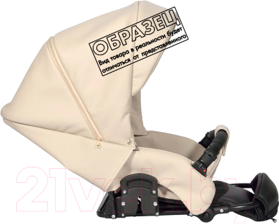 Детская универсальная коляска INDIGO Broco Eco 2 в 1 (Be 04, шалфей кожа)