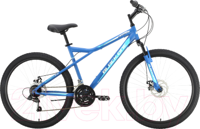 Велосипед Black One Element 26 D 2021 (16, синий/белый)