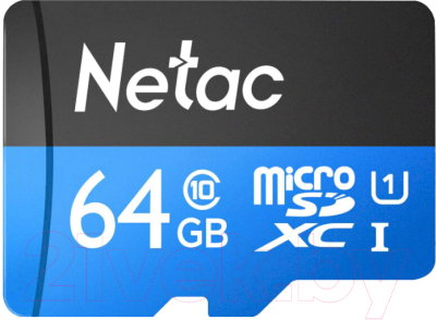 Карта памяти Netac P500 Standard 64GB (NT02P500STN-064G-S)