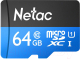 Карта памяти Netac P500 Standard 64GB (NT02P500STN-064G-S) - 