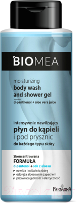 

Гель для душа Farmona, Biomea Увлажняющий для ванны и душа