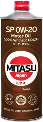 Моторное масло Mitasu Gold Plus SP 0W20 / MJ-P02-1 (1л)