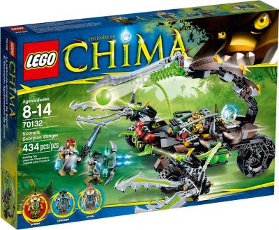 Конструктор Lego Chima Жалящая машина скорпиона (70132) - упаковка