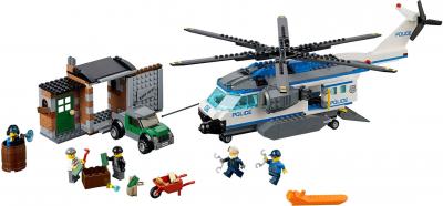 Конструктор Lego City Вертолётный патруль (60046) - общий вид