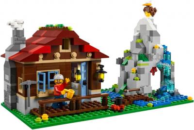 Конструктор Lego Creator Домик в горах (31025) - домик у скалы