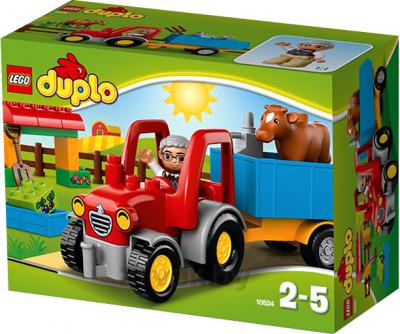 Конструктор Lego Duplo Сельскохозяйственный трактор (10524) - упаковка
