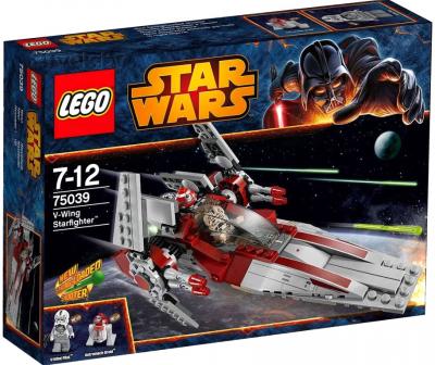 Конструктор Lego Star Wars Звёздный истребитель V-wing (75039) - упаковка