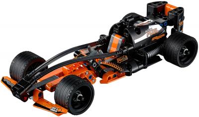 Конструктор инерционный Lego Technic Чёрный гоночный автомобиль (42026) - общий вид