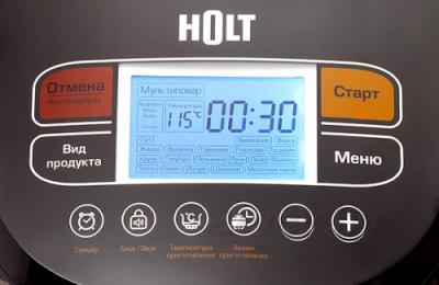 Мультиварка Holt HT-MC-003 - панель управления