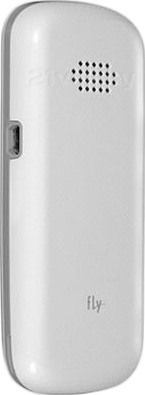 Мобильный телефон Fly DS103D (White) - задняя панель
