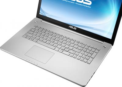 Ноутбук Asus N750JV-T4202D - клавиатура