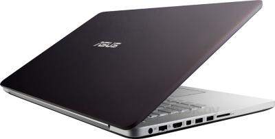 Ноутбук Asus N750JV-T4202D - вид сзади
