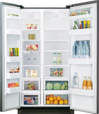 Холодильник с морозильником Samsung RSA1VHMG1/BWT - внутри