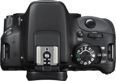 Зеркальный фотоаппарат Canon EOS 100D Kit 18-55mm III (Black) - вид сверху