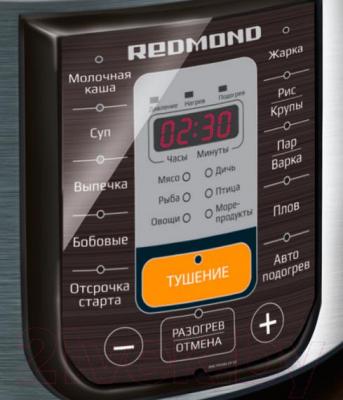 Мультиварка-скороварка Redmond RMC-PM180 (черный)