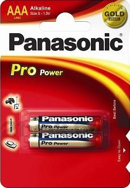 Комплект батареек Panasonic LR03XEG/2BP - общий вид