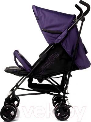 Детская прогулочная коляска 4Baby Shape (фиолетовый) - вид сбоку