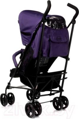 Детская прогулочная коляска 4Baby Shape (фиолетовый) - вид сзади