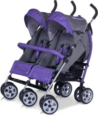 Детская прогулочная коляска EasyGo Duo Comfort (Chocolate) - бампер (цвет ultra violet)