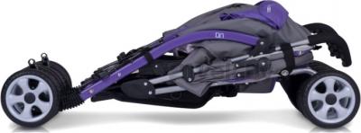Детская прогулочная коляска EasyGo Duo Comfort (Carbon) - в сложенном виде (цвет ultra violet)