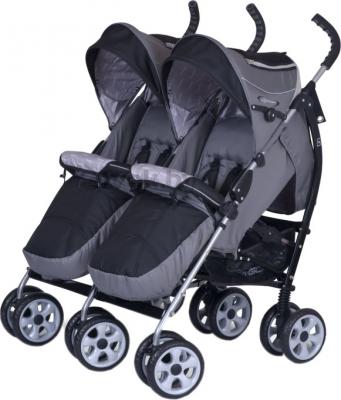 Детская прогулочная коляска EasyGo Duo Comfort (Carbon) - общий вид