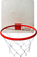 Кольцо баскетбольное для ДСК KMS sport С сеткой (29.5см) - 