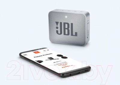 Портативная колонка JBL Go 2 (серый)