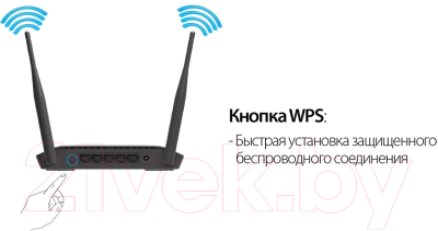 Беспроводной маршрутизатор D-Link DIR-615/T4B