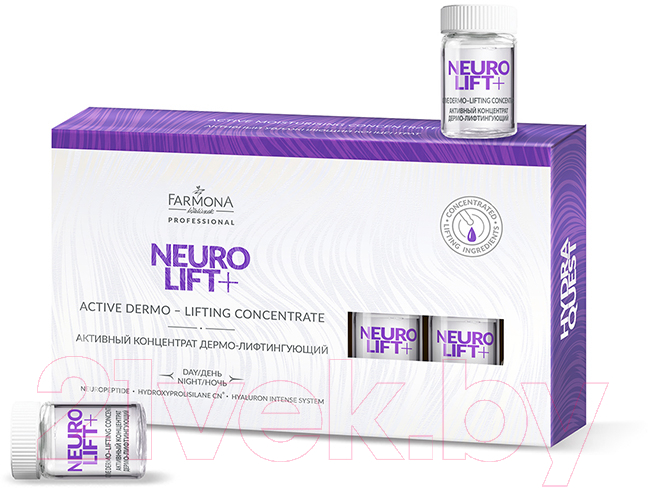 Ампулы для лица Farmona Professional Neurolift+ дермо-лифтингующий концентрат для лица шеи