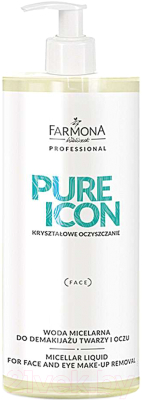 

Мицеллярная вода Farmona Professional, Pure Icon для снятия макияжа с лица глаз