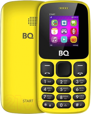 Мобильный телефон BQ BQ-1413 Start (желтый)